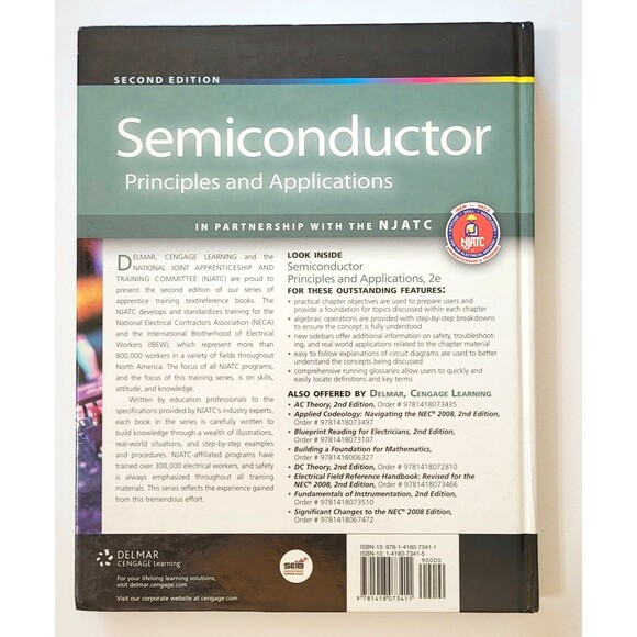 Semiconductor Principles and Applications by NJATC NJATC 2nd Edition - Picture 2 of 3